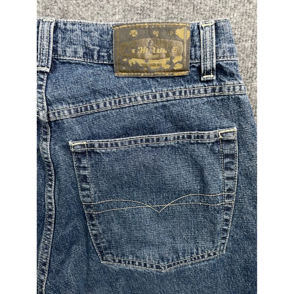 Anchor Blue Baggy Jeans‎ Mens 36x34 Blue Vintage 90s Relaxed Fit Denim